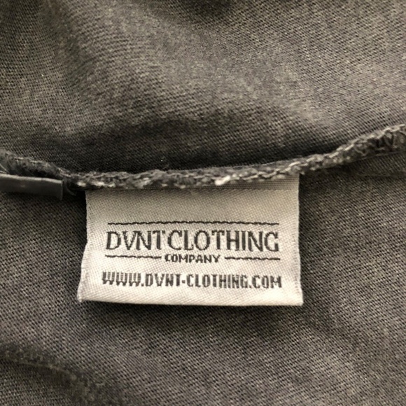 DVNT Men’s T Shirt Bald Eagle Flame Wings Gray New - Picture 4 of 5